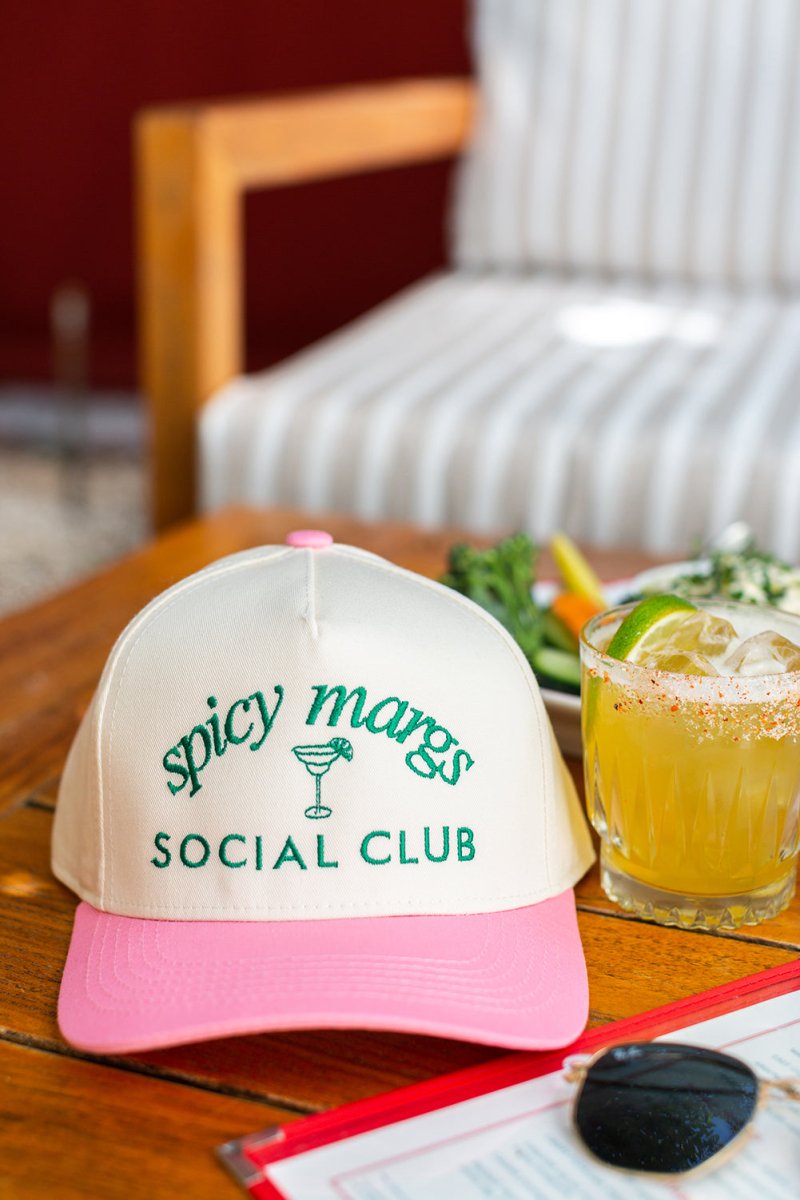 'Spicy Margs Social Club' Snapback Trucker Hat - United Monograms