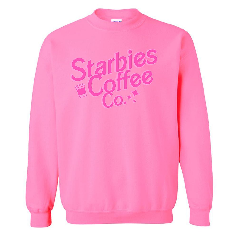 'Starbies Coffee Co' Crewneck Sweatshirt - United Monograms