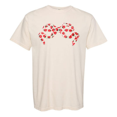 'Strawberry Charm' Appliqué Stitch T-Shirt - United Monograms