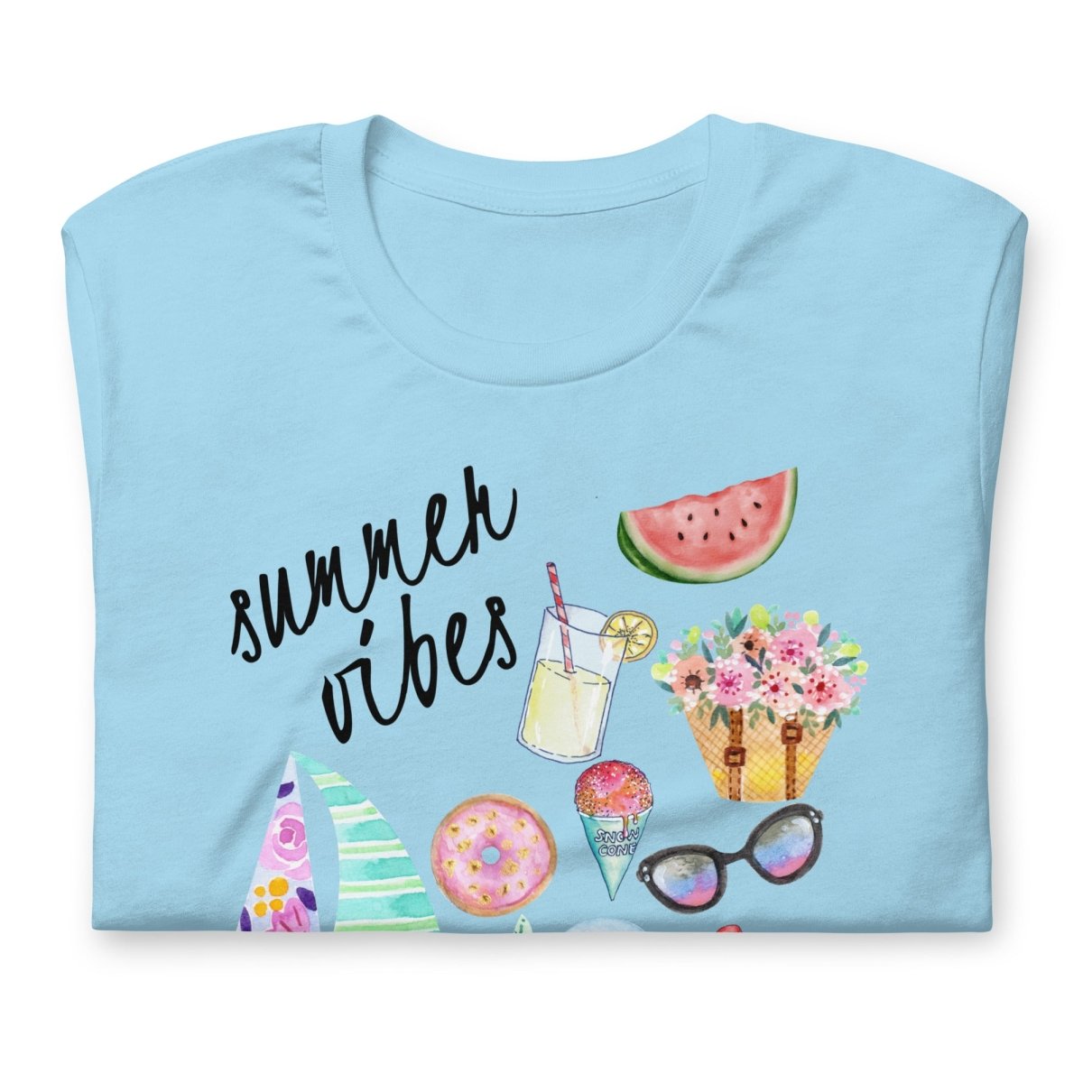 'Summer Vibes' Premium T - Shirt - United Monograms