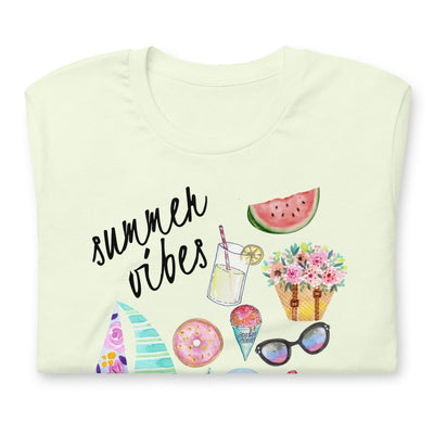 'Summer Vibes' Premium T - Shirt - United Monograms