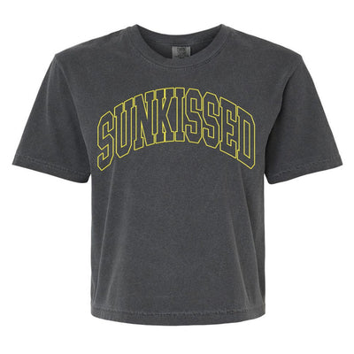 'Sunkissed' PUFF Boxy T-Shirt - United Monograms