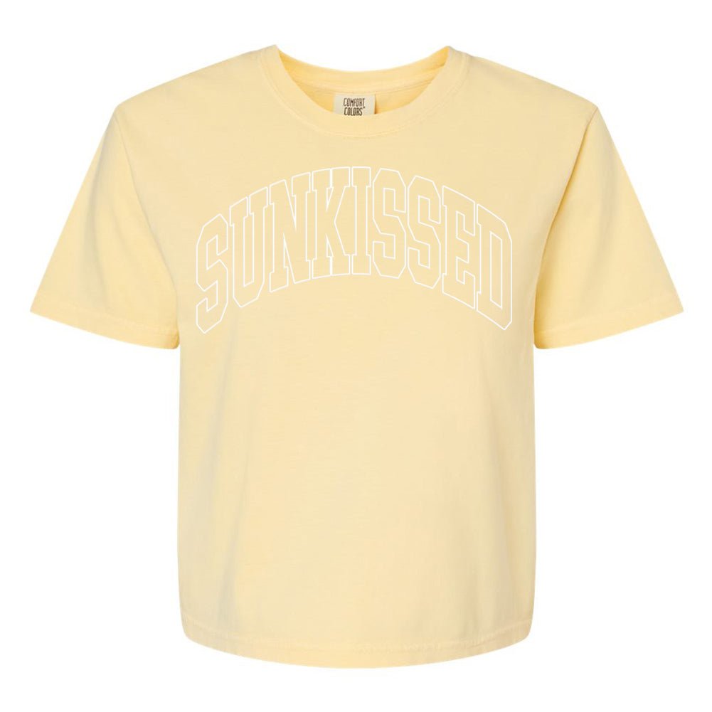 'Sunkissed' PUFF Boxy T-Shirt - United Monograms