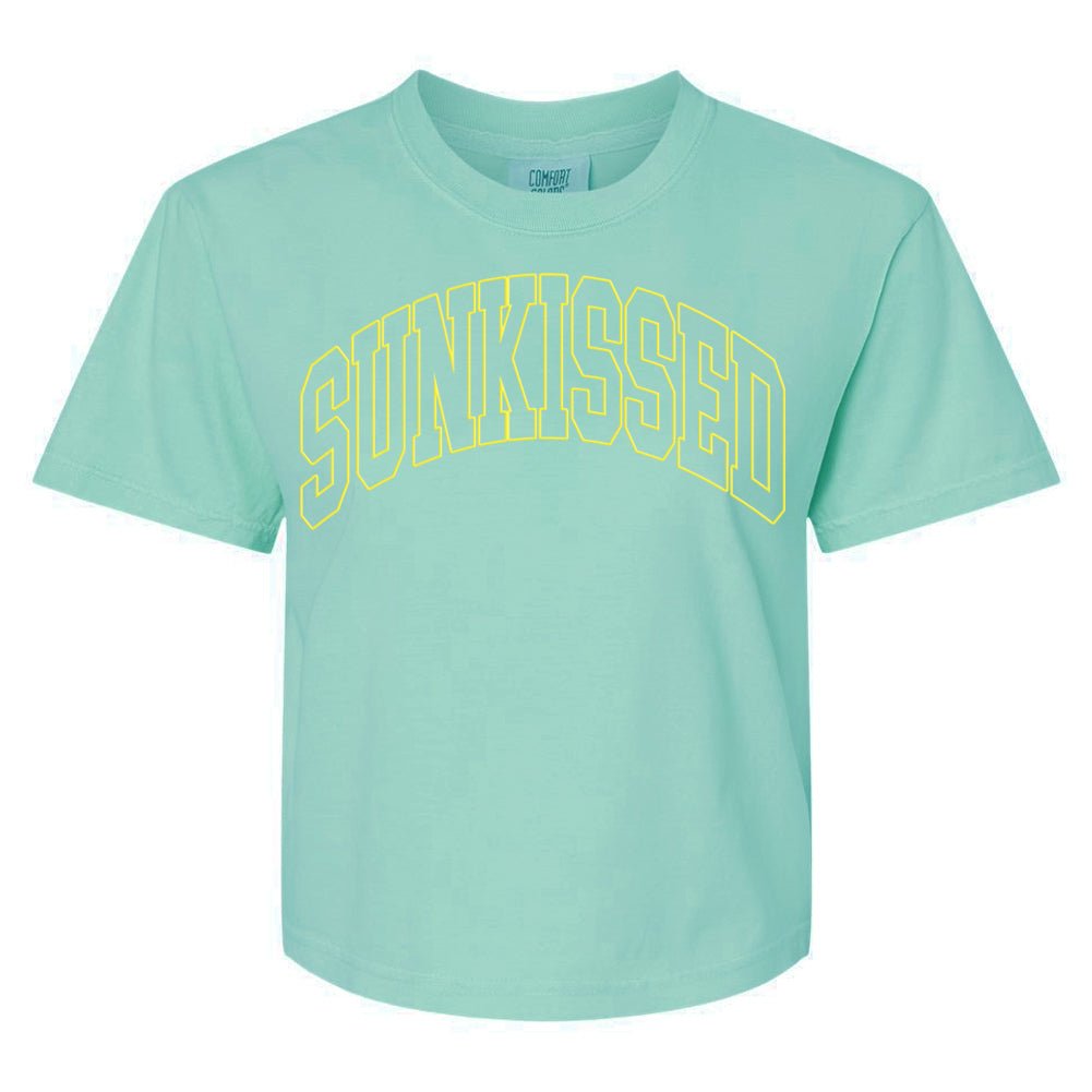 'Sunkissed' PUFF Boxy T-Shirt - United Monograms