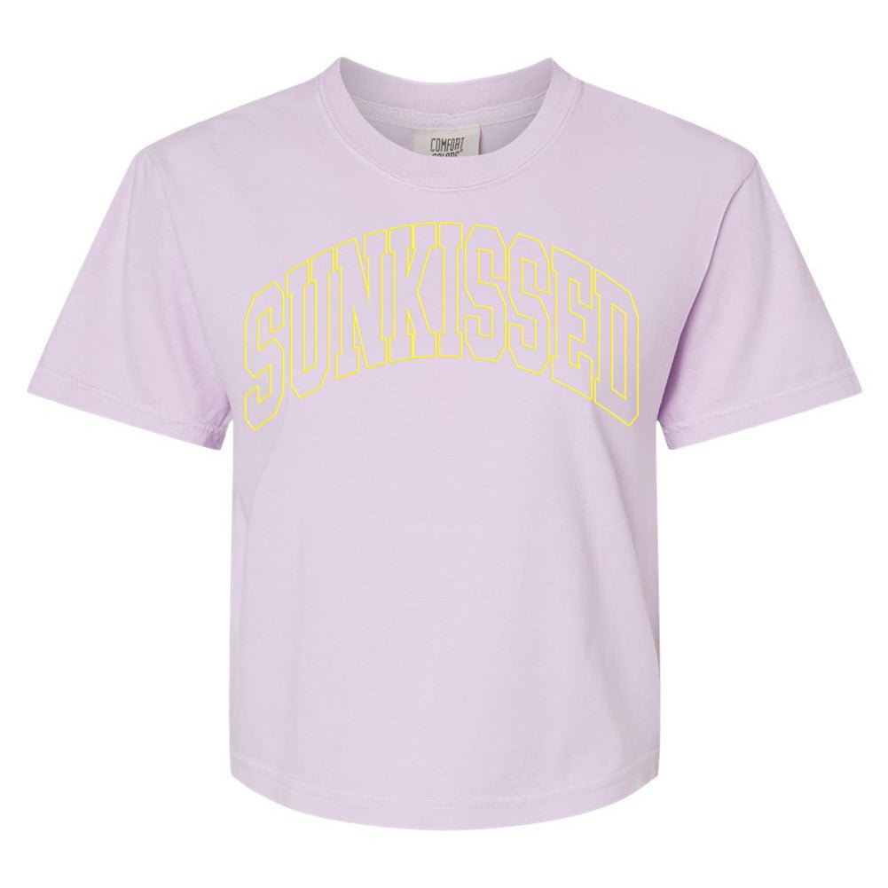 'Sunkissed' PUFF Boxy T-Shirt - United Monograms