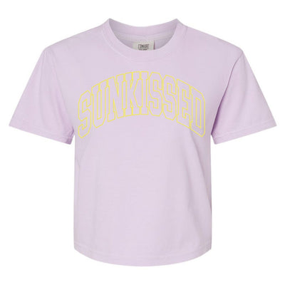 'Sunkissed' PUFF Boxy T-Shirt - United Monograms