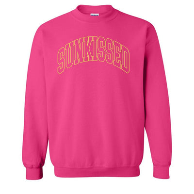 'Sunkissed' PUFF Crewneck Sweatshirt - United Monograms