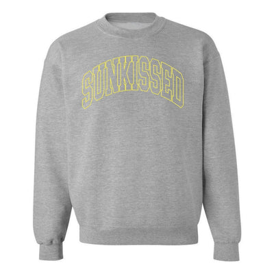 'Sunkissed' PUFF Crewneck Sweatshirt - United Monograms