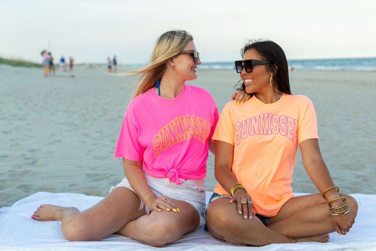 'Sunkissed' PUFF T-Shirt - United Monograms