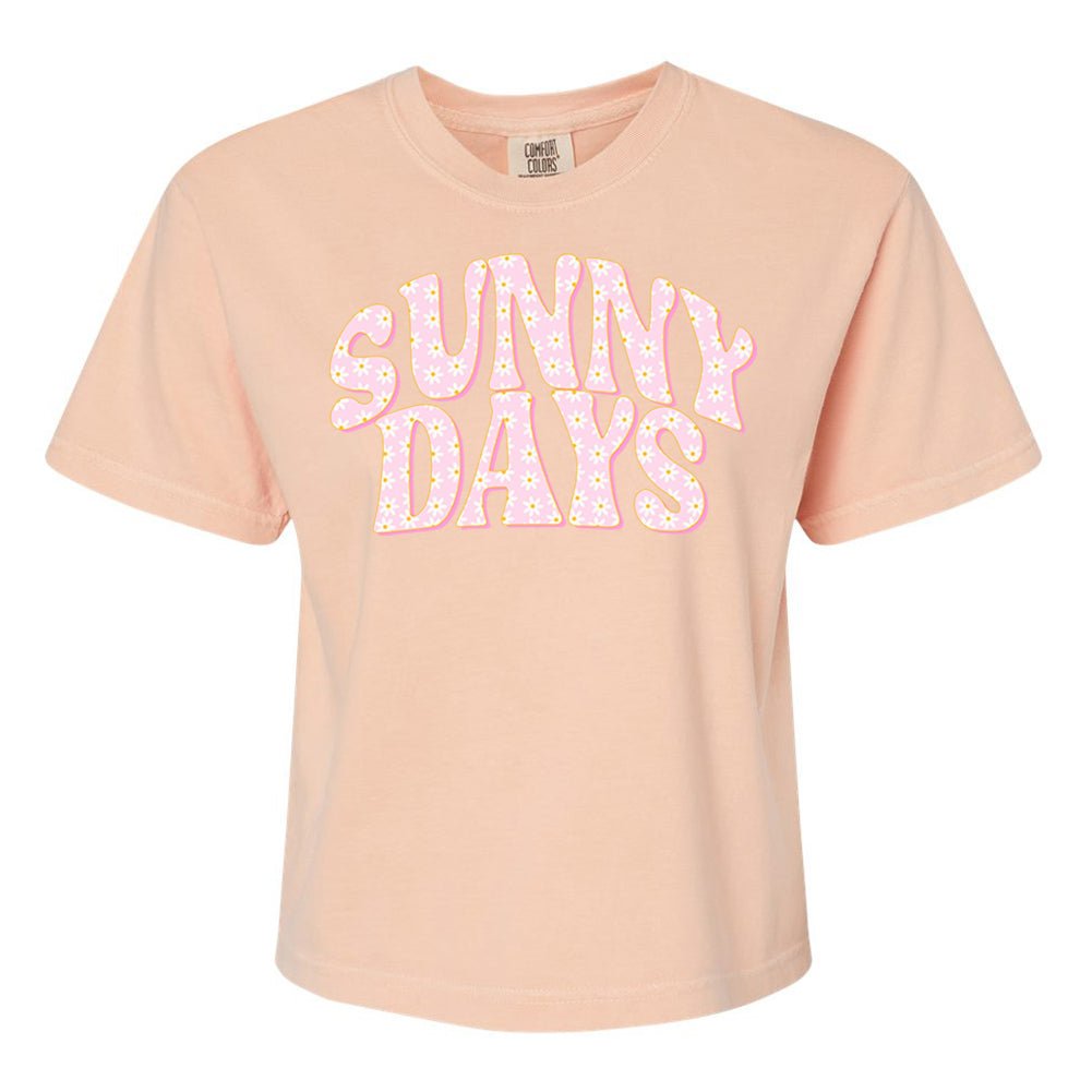 'Sunny Days' Boxy T-Shirt - United Monograms