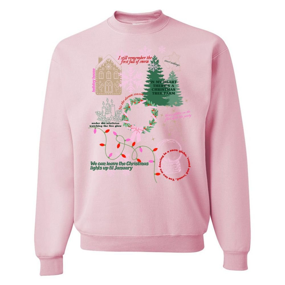 'Swiftie Christmas' Crewneck Sweatshirt - United Monograms