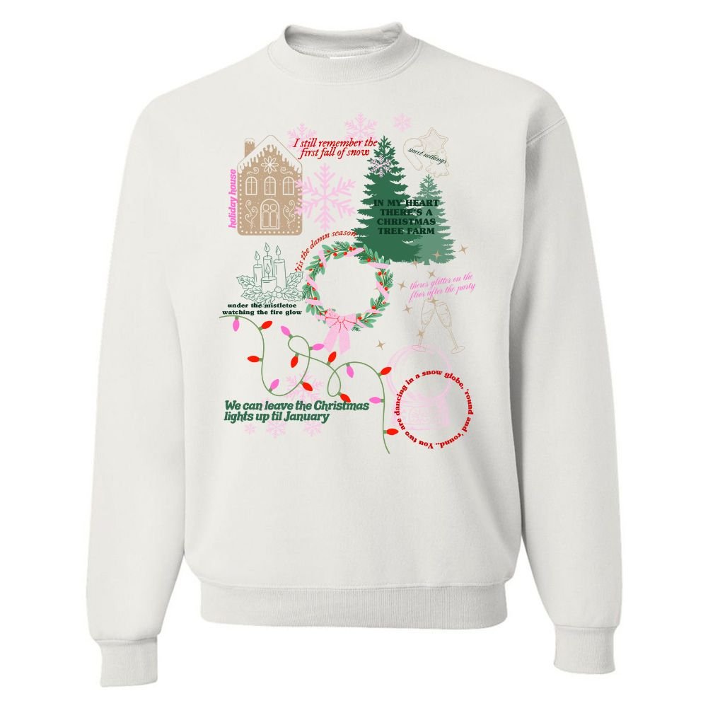 'Swiftie Christmas' Crewneck Sweatshirt - United Monograms