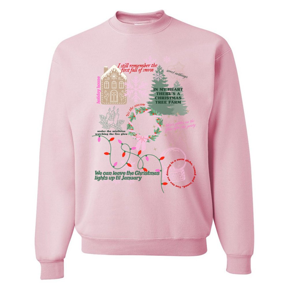 'Swiftie Christmas' Crewneck Sweatshirt - PG Version - United Monograms