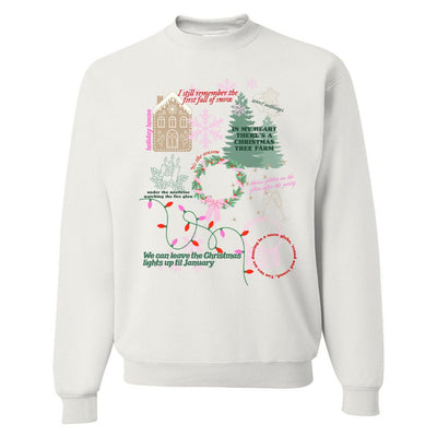 'Swiftie Christmas' Crewneck Sweatshirt - PG Version - United Monograms