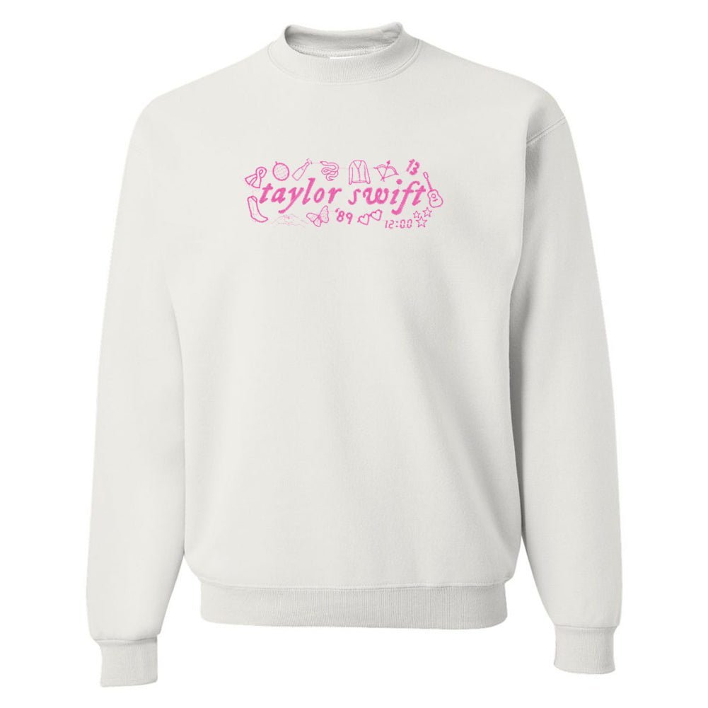 Swiftie Embroidered Crewneck Sweatshirt - United Monograms