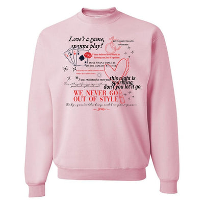 ‘Swiftie Valentine's Day' Crewneck Sweatshirt - United Monograms