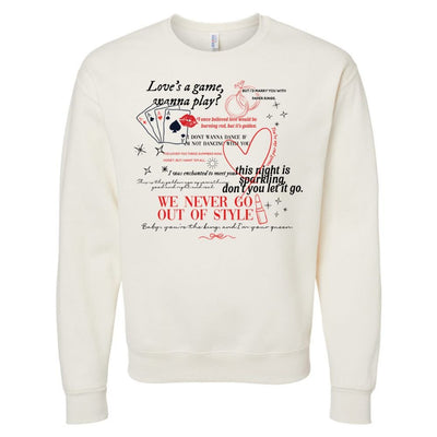 ‘Swiftie Valentine's Day' Crewneck Sweatshirt - United Monograms