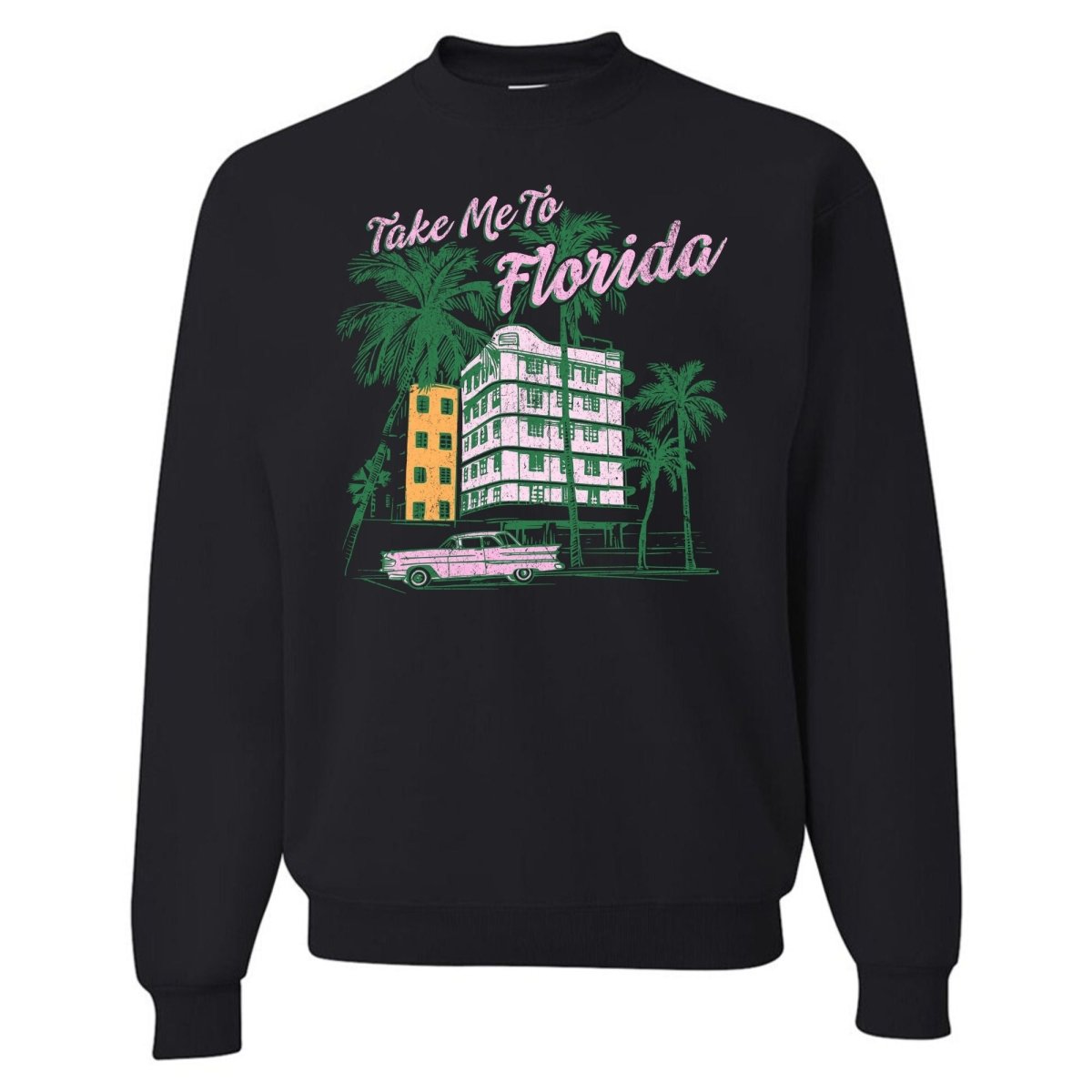 'Take Me To Florida' Crewneck Sweatshirt - United Monograms