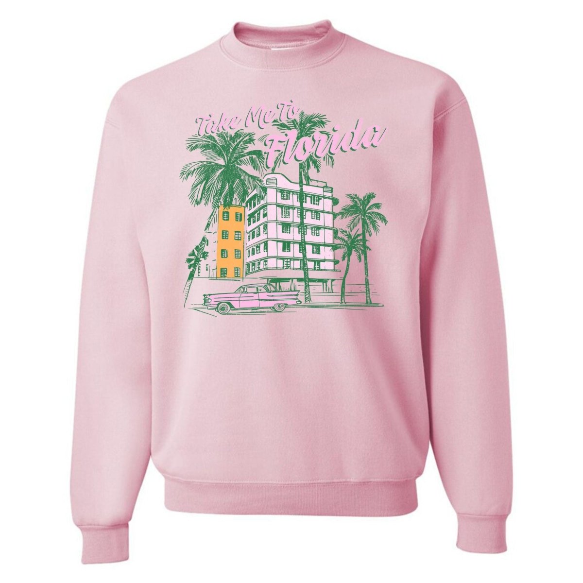 'Take Me To Florida' Crewneck Sweatshirt - United Monograms