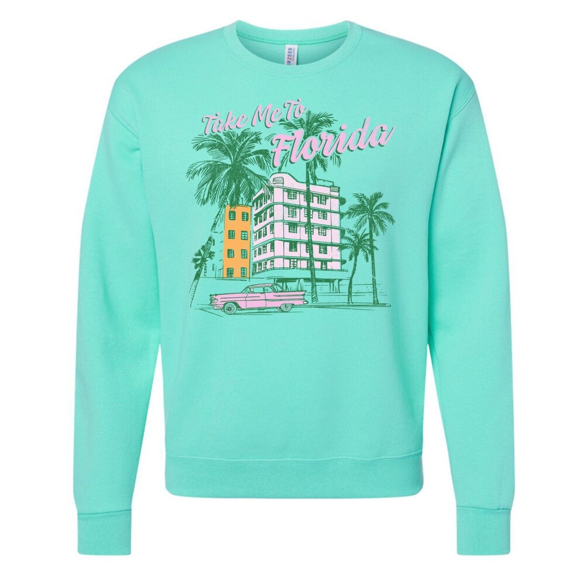 'Take Me To Florida' Crewneck Sweatshirt - United Monograms