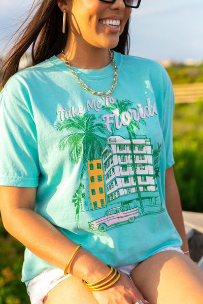 'Take Me To Florida' T-Shirt - United Monograms