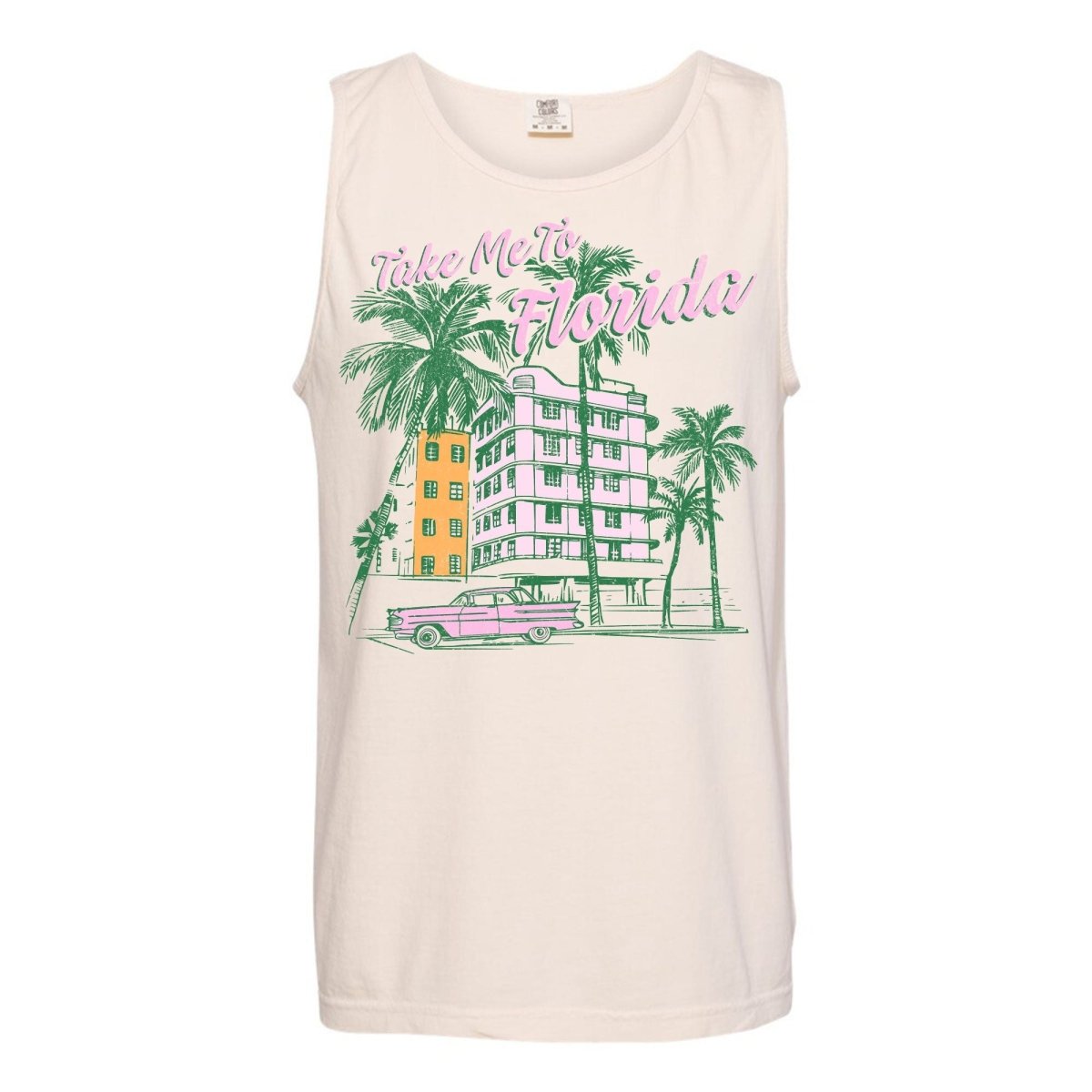 'Take Me To Florida' Tank Top - United Monograms