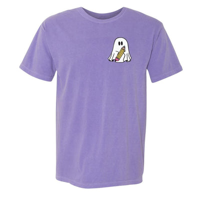 'Teacher Ghost' Embroidered T - Shirt - United Monograms