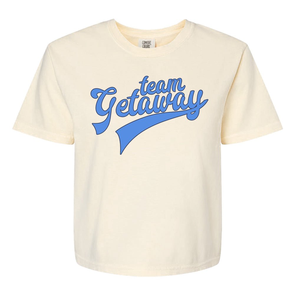 'Team Getaway' Boxy T-Shirt - United Monograms