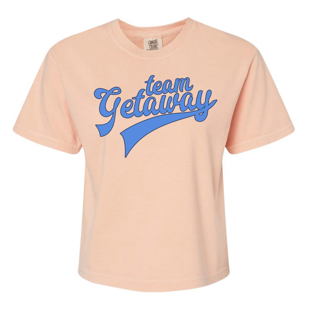 'Team Getaway' Boxy T-Shirt - United Monograms