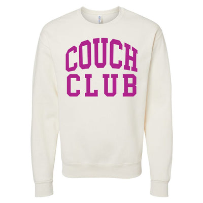 'Team Nap/Couch Club' Crewneck Sweatshirt - United Monograms