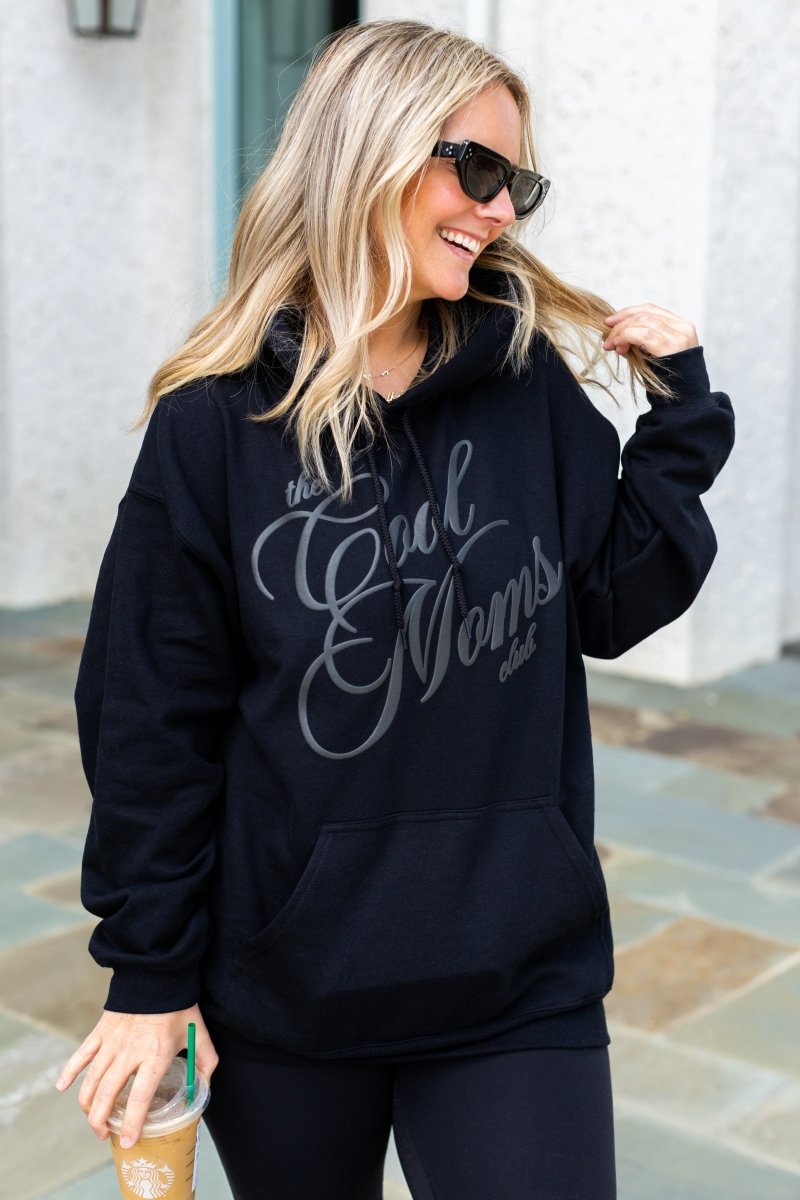 'The Cool Moms Club' PUFF Hoodie - United Monograms