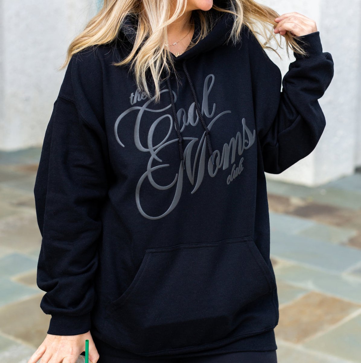 'The Cool Moms Club' PUFF Hoodie - United Monograms