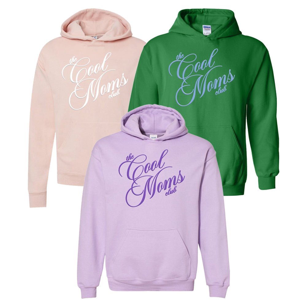 'The Cool Moms Club' PUFF Hoodie - United Monograms