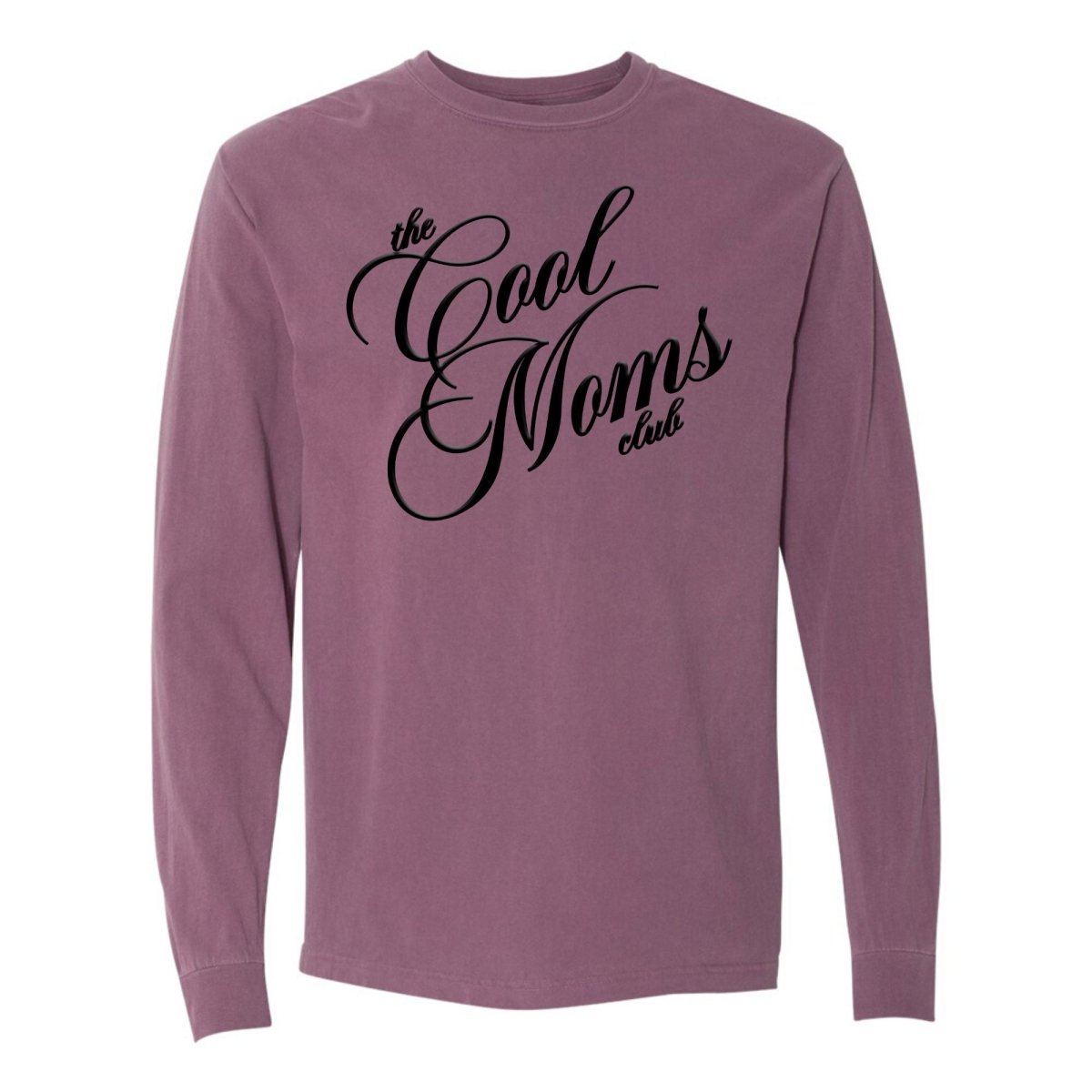 'The Cool Moms Club' PUFF Long Sleeve T-Shirt - United Monograms