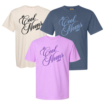 'The Cool Moms Club' PUFF T-Shirt - United Monograms