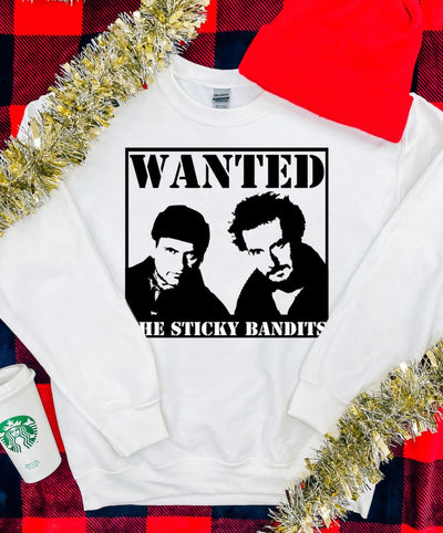 'The Sticky Bandits' Home Alone Sweatshirt - United Monograms