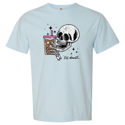 'Til Death Iced Coffee' T-Shirt - United Monograms