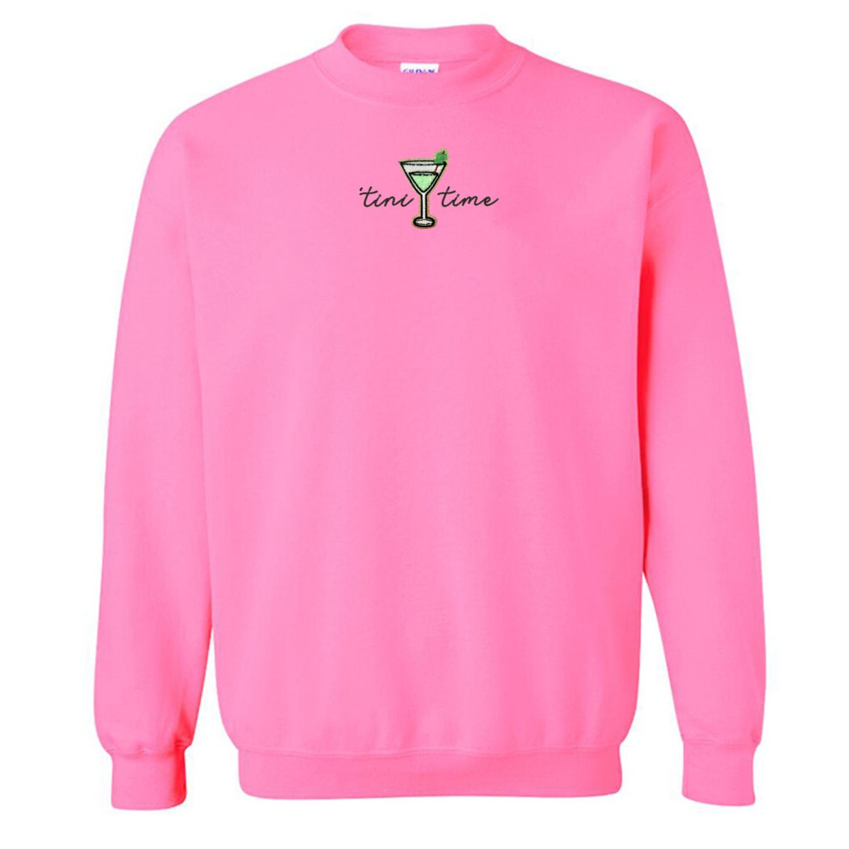 'Tini Time' Crewneck Sweatshirt - United Monograms