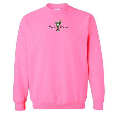 'Tini Time' Crewneck Sweatshirt - United Monograms