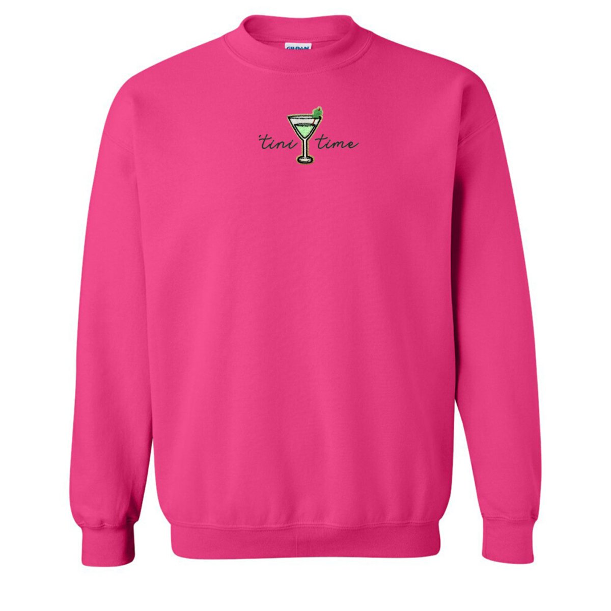 'Tini Time' Crewneck Sweatshirt - United Monograms