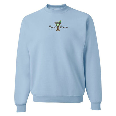 'Tini Time' Crewneck Sweatshirt - United Monograms