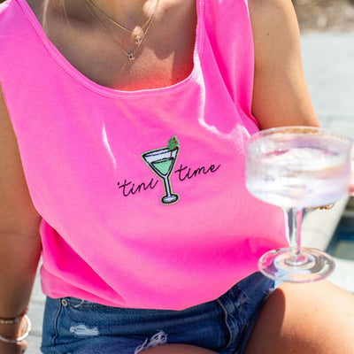 'Tini Time' Tank Top - United Monograms