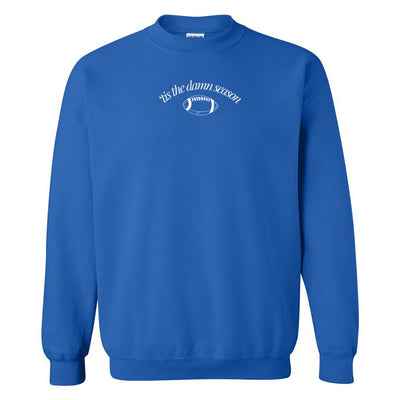 'Tis The Damn Season' PUFF Crewneck Sweatshirt - United Monograms