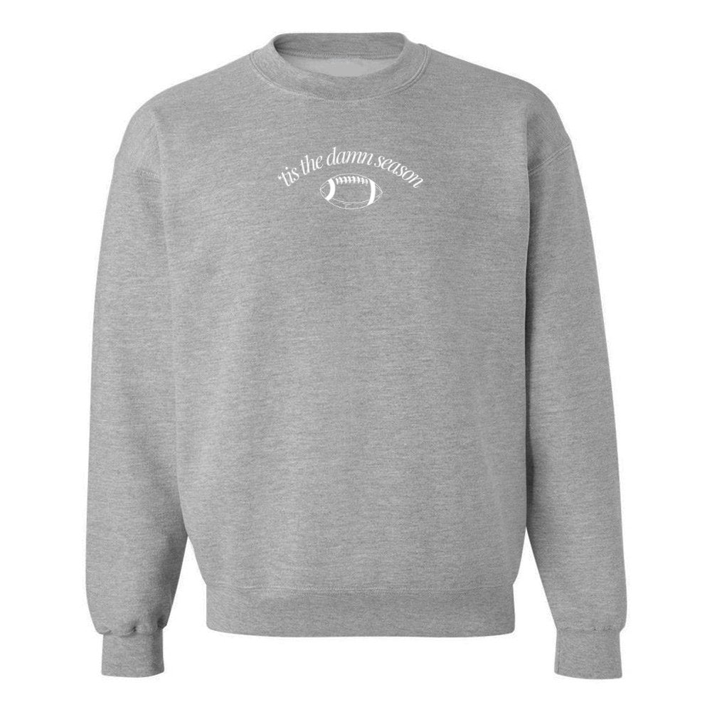 'Tis The Damn Season' PUFF Crewneck Sweatshirt - United Monograms