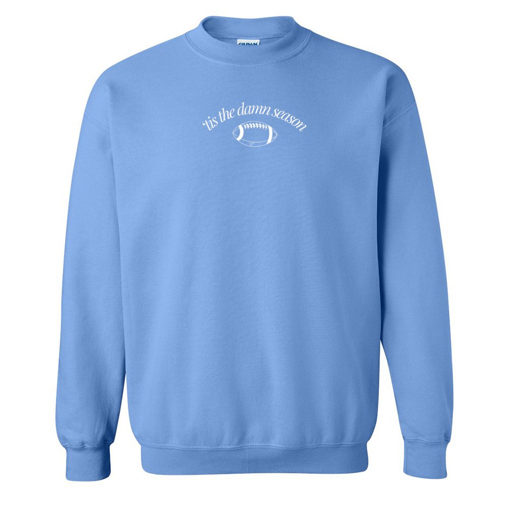 'Tis The Damn Season' PUFF Crewneck Sweatshirt - United Monograms