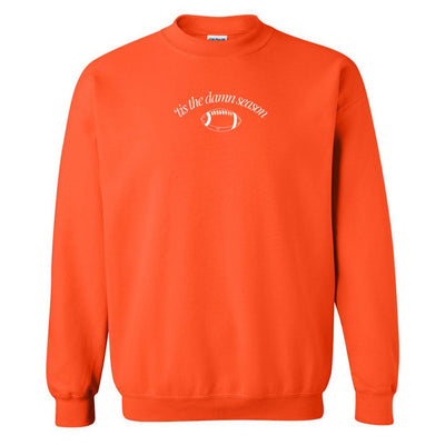 'Tis The Damn Season' PUFF Crewneck Sweatshirt - United Monograms