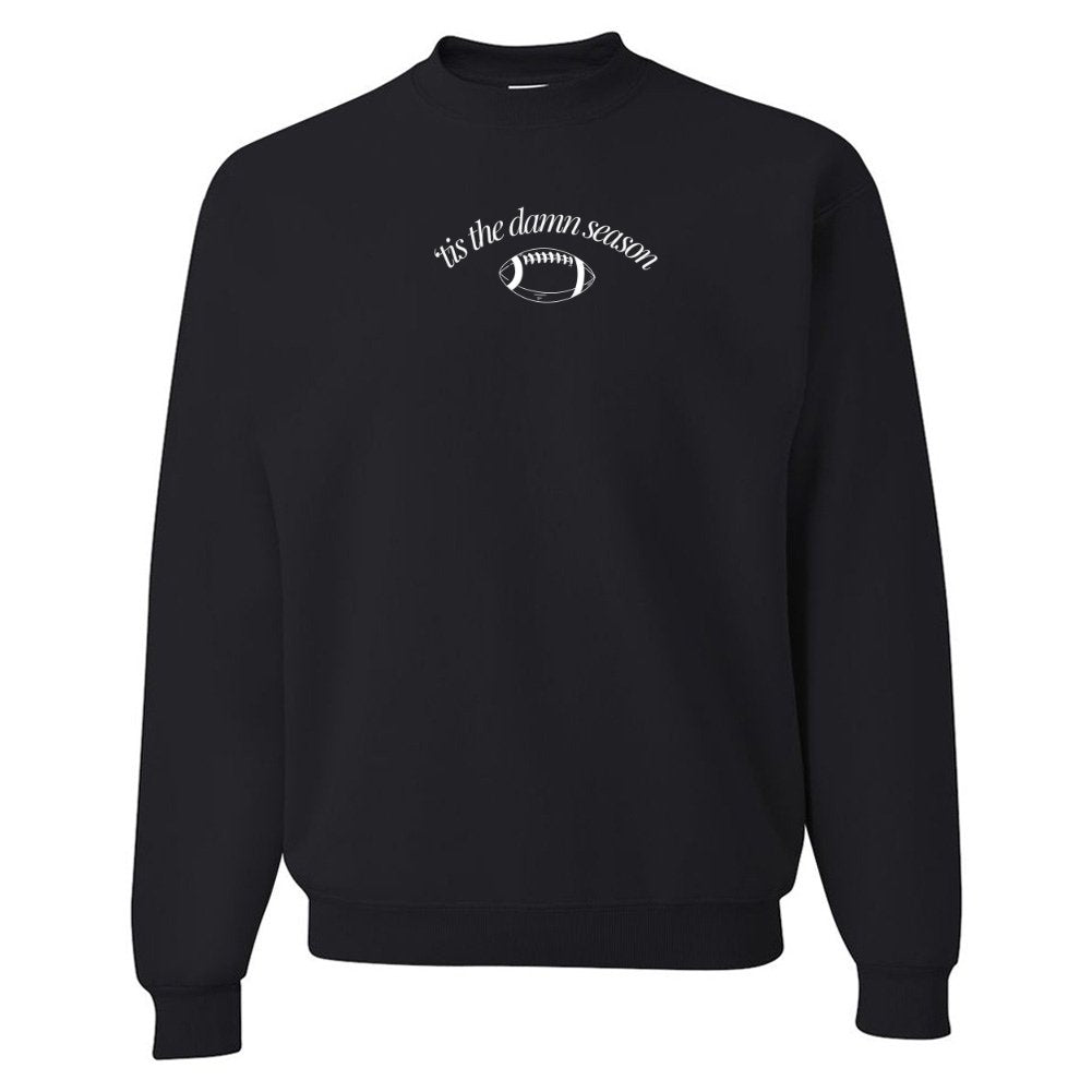 'Tis The Damn Season' PUFF Crewneck Sweatshirt - United Monograms