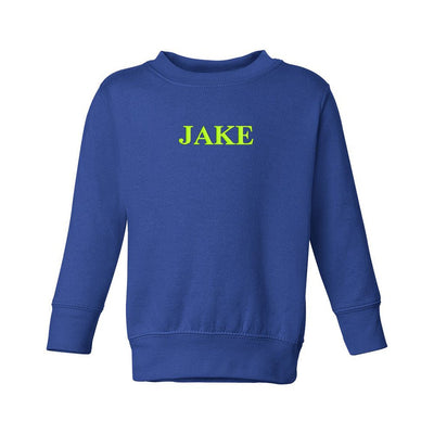 Toddler Make It Yours™ Crewneck Sweatshirt - United Monograms