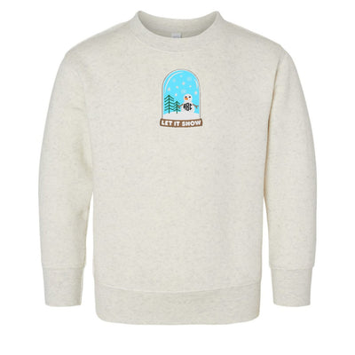 Toddler Monogrammed Snowglobe Crewneck Sweatshirt - United Monograms