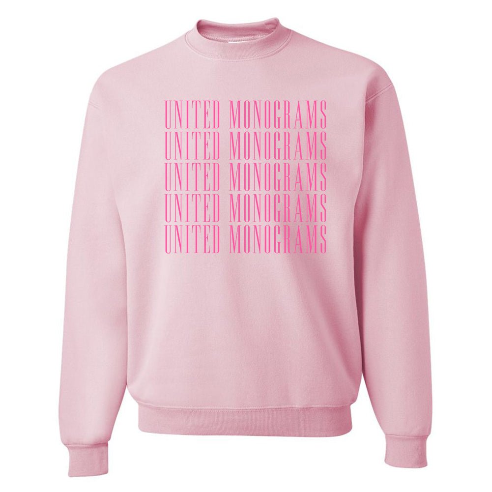 UM Magazine Logo Crewneck Sweatshirt - United Monograms